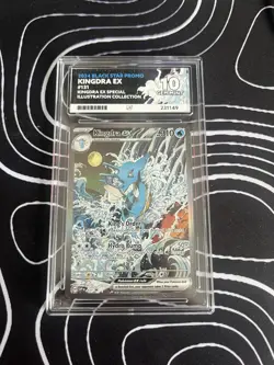 Pokemon Kingdra EX SVP 131 Black Star Promo shrouded fable ACE 10 GEM MINT - Image 1