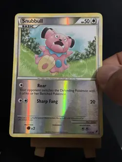 Pokemon Card Snubbull 71/95 Call of Legends Reverse Holo Excellent To NM - Image 2
