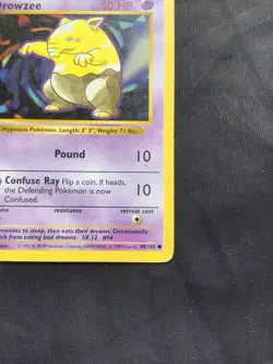 Pokemon Cards: Base Set 1st Edition Common: Drowzee 49/102 - Image 4