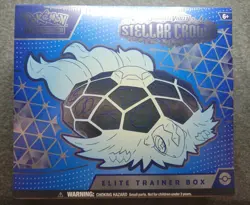 Pokemon TCG: Scarlet & Violet - Stellar Crown Elite Trainer Box - 9 Packs NEW - Image 1