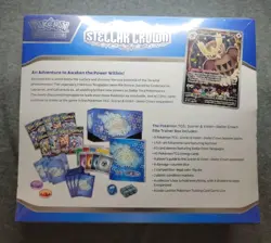 Pokemon TCG: Scarlet & Violet - Stellar Crown Elite Trainer Box - 9 Packs NEW - Image 2