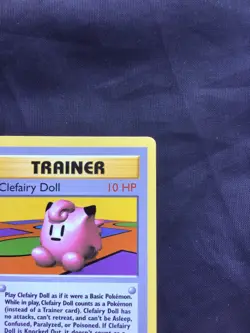 Pokemon Cards: Base Set 1st Edition Rare: Clefairy Doll 70/102 - Image 3