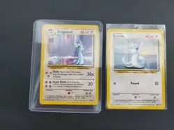 Pokemon TCG Dragonair Base Set Unlimited Rare Card 18/102 Regular With Dratini - Image 5