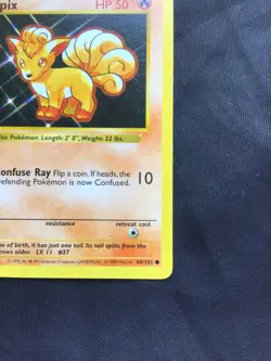 Pokemon Cards: Base Set 1st Edition Common: Vulpix 68/102 - Image 4
