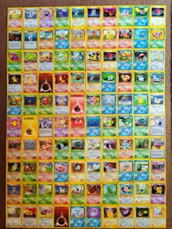 100 Vintage Pokemon Cards Bundle - WOTC, Legendary Collection, Gym Heroes & More - Image 1