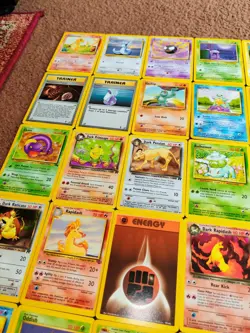 100 Vintage Pokemon Cards Bundle - WOTC, Legendary Collection, Gym Heroes & More - Image 4