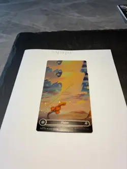 Magic the Gathering MTG Plains Full Art x2 Land GALAXY FOIL Cards NM/M - Image 1
