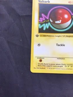 Pokemon Cards: Base Set 1st Edition Common: Voltorb 67/102 - Image 5
