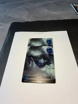 Magic the Gathering MTG Island Full Art x2 Land GALAXY FOIL Cards NM/M - Image 1