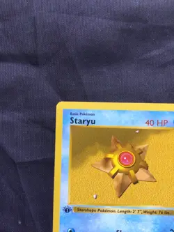 Pokemon Cards: Base Set 1st Edition Common: Staryu 65/102 - Image 2