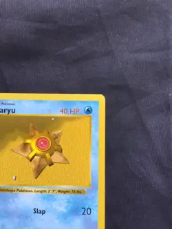 Pokemon Cards: Base Set 1st Edition Common: Staryu 65/102 - Image 3