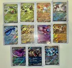 2025 Pokemon Destined Rivals EX 12 Card Lot - NM+ - Image 1