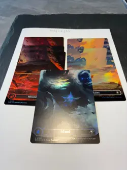 Magic the Gathering MTG Assorted Full Art x6 Land FOIL Cards NM/M Eternities - Image 2