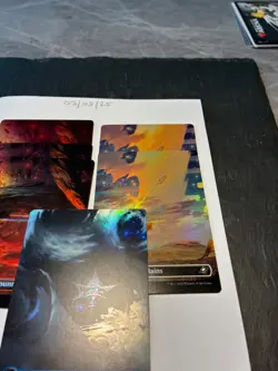 Magic the Gathering MTG Assorted Full Art x6 Land FOIL Cards NM/M Eternities - Image 4