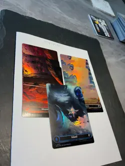 Magic the Gathering MTG Assorted Full Art x6 Land FOIL Cards NM/M Eternities - Image 5