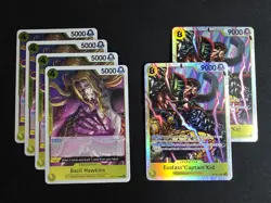 One Piece TCG OP10 Eustass"Captain"Kid Leader 51 Card Tournament Ready Deck - Image 3
