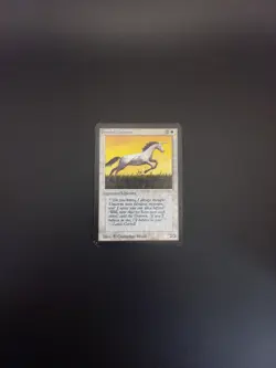 Pearled Unicorn Alpha card NM EX+ 1993 MTG Vintage old school magic - Image 1