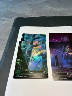Magic the Gathering MTG Assorted Full Art x4 Land FOIL Cards NM/M Eternities - Image 2