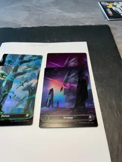 Magic the Gathering MTG Assorted Full Art x4 Land FOIL Cards NM/M Eternities - Image 3