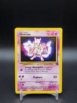 Mewtwo 3 Black Star Promo WOTC Movie Promo LP Pokemon Card - Image 1