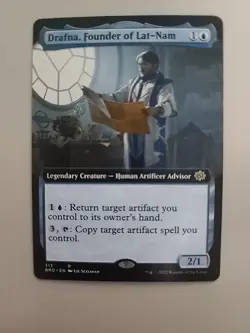 MTG Drafna, Founder of Lat-Nam The Brothers' War 313 Borderless Rare - Image 1
