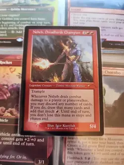MTG Magic 1 x Neheb Dreadhorde Champion x 1 - FOIL Retroframe Promo - Image 1