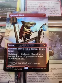 MTG Magic 1 x Galvanic Blast x 1 - SPG Aetherdrift - FOIL - Image 1