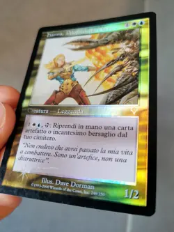 Hanna ship's navigator Italian FOIL - MTG Magic masques de mercadia - Image 2