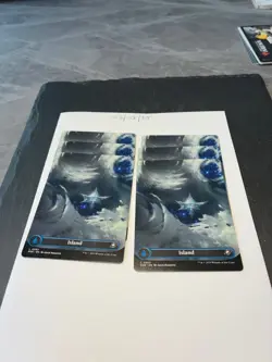 Magic the Gathering MTG Island Full Art x6 Land Cards NM/M Eternities - Image 1