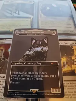 MTG Magic 1 x Torgal, Clive's Companion - Yoshimaru, Ever Faithful x 1 - FOIL - Image 1