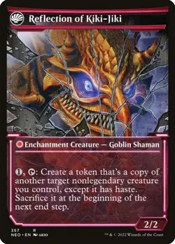 MTG Fable of the Mirror-Breaker 357 Rare Showcase Kamigawa Neon Dynasty - Image 2