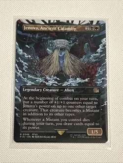 MTG Final Fantasy: Borderless Cards Set Of 5 - Image 4