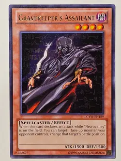 Yugioh - Gravekeeper's Assailant - Ultra Rare - LCYW-EN189 - Mint - Image 1