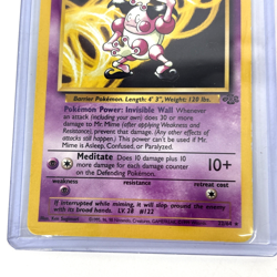 Mr. Mime 6/64 Holo Card Jungle Set 1999 Pokemon WOTC - Image 4