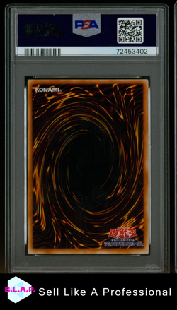 DARK MAGICIAN GIRL YU-GI-OH! PREMIUM PACK 4-REPLICA P4-01 2001 JPN PSA 10 - Image 2