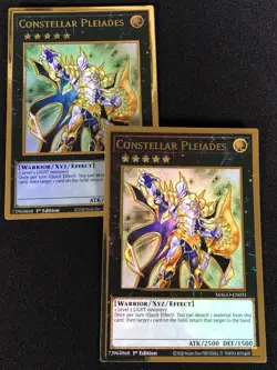 Yugioh Constellar Pleiades MAGO-EN031 1st Gold x2 (NM) - Image 1