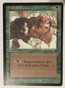 MTG PRADESH GYPS* LEGENDS ENGLISH BANNED 1994 / NM / WRONGWAY052 - Image 1