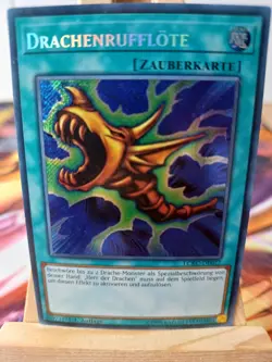 Drachenrufflote LCKC-DE027 Secret Rare Deutsch NM YUGIOH - Image 1