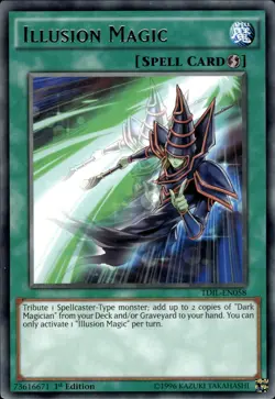 Illusion Magic - Rare 1st Edition TDIL-EN058 - LP - YuGiOh - Image 1