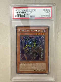 PSA 9 Yugioh Exarion Universe CT2-EN002 - Near Mint - Image 1