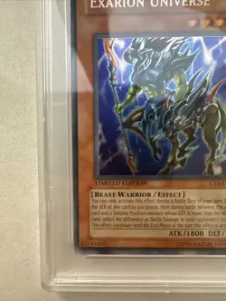 PSA 9 Yugioh Exarion Universe CT2-EN002 - Near Mint - Image 4