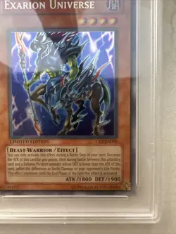 PSA 9 Yugioh Exarion Universe CT2-EN002 - Near Mint - Image 5