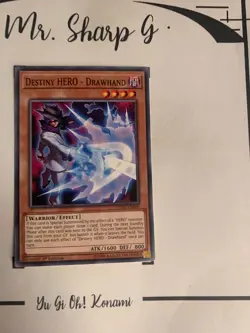DESTINY HERO - DRAWHAND - 1st EDITION DANE-EN009 ENGLISH Yu-Gi-Oh! CARD COMMON - Image 2
