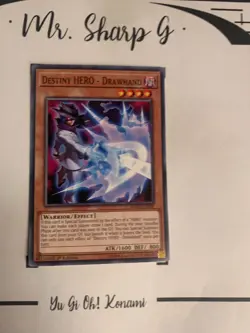 DESTINY HERO - DRAWHAND - 1st EDITION DANE-EN009 ENGLISH Yu-Gi-Oh! CARD COMMON - Image 3