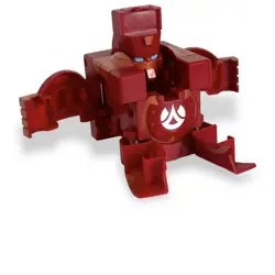 Bakugan Zoack Red Pyrus Deka - Cube Battle Trap Action Figure Toy Brawlers - Image 2