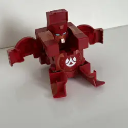 Bakugan Zoack Red Pyrus Deka - Cube Battle Trap Action Figure Toy Brawlers - Image 3