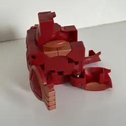 Bakugan Zoack Red Pyrus Deka - Cube Battle Trap Action Figure Toy Brawlers - Image 5