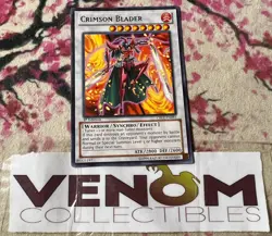 1x (M/NM) - Crimson Blader - CBLZ-EN093 - Rare - 1st Edition YuGiOh - Image 1