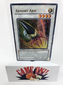 YuGiOh Armory Arm DP08-EN016 Duelist Pack Ultra Rare 1st Edition NM - Image 1