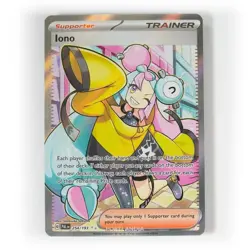 Pokemon - Iono - 254/193 - SV Paldea Evolved - Full Art Trainer Card - Image 1